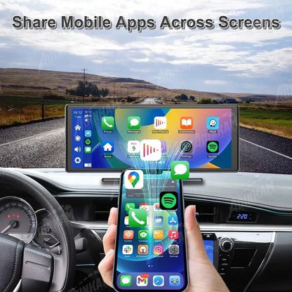 Écran multimédia Android et Carplay compatible avec toutes les voitures